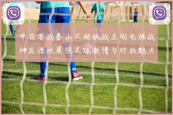 申花客战泰山汉超挑战王刚电梯战神发源地展现足球激情与对抗魅力